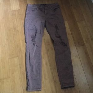 Light  purple jeans